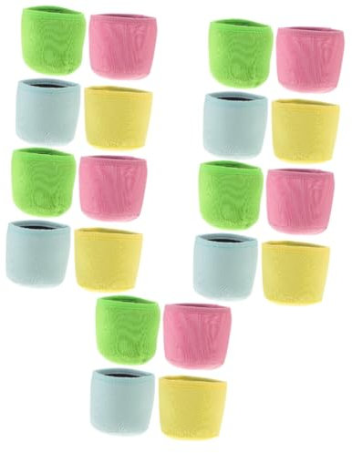 PRETYZOOM 20 Stück Frostschutzmittel Tassenabdeckung Kaffeezubehör Eishülle Isolierhülle Für Eiskaffee Isolierhülle Für Kaffeehüllen Polyester