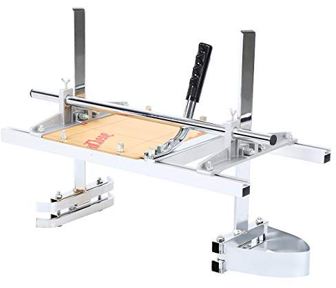 KayEsampra mobiles sägewerk für kettensäge Chainsaw Mill 14-24 Zoll Aluminium-Stahl Kettensägenmühle, 0.5-33cm Schnittstärke mit,Tragbares Kettensägen-Sägewerk für Baumeister, Holzarbeiter,Holzfäller