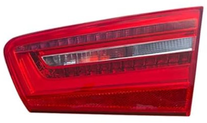 Madehitr Auto Rückleuchten Compatible für Audi A6 C7 2012-2018 4GD945093 4GD945094 4GD945095 4GD945096 Rücklicht Links und Rechts, Heckleuchten Komplettsatz,normal-Inner Left