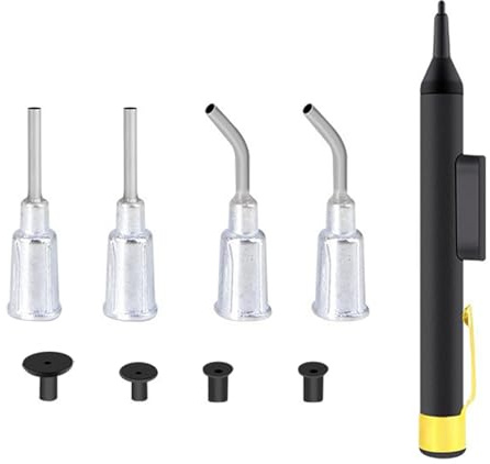 Vakuum-Saugstift mit Saugnäpfen IC Pinzette Pickup Werkzeug Entferner Sauger Pumpen Löten Entlöten Saugstift