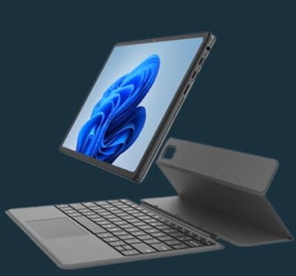 KHPGQIAS Jumper V12 PRO 12 inch 2-1 with Docking Keyboard CPU N100 Windows 11 2000x1200 IPS 12G RAM +512G ROM Tablet PC Laptop (Include Keyboard).,