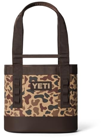 YETI Camino 20 Carryall with Internal Dividers, All-Purpose Utility Bag, Wetlands Camo