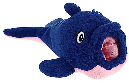 Babyflaschenabdeckung mit Isolierung und Fallschutz, Blau, Kurzplüsch