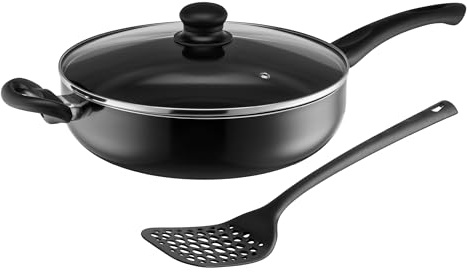 MÄSER Ezaki, Hochraumpfannen Set 3-tlg., Aluminium mit Granitec-Antihaftbeschichtung, Schwarz