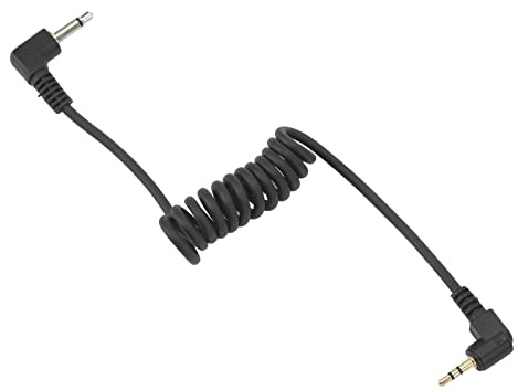 Cryfokt Cavo Dell'otturatore della Fotocamera Cavo di Attivazione del Flash con Giunto Placcato Oro per il Rilascio Dell'otturatore a Distanza, di Rilascio Durevole per L'apparecchiatura di