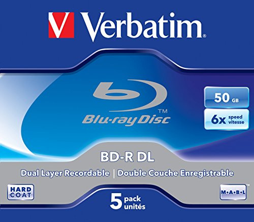 Verbatim 43747 Recordable Blu-ray Disc (BD-R)