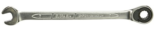 Elora 204000071000 Ringmaulschlüssel mit Ringratschen 204-7mm