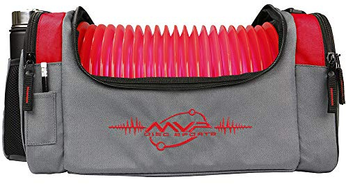 MVP Disc Sports Nucleus Tournament Disc Golftasche, Rot