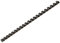 Genie 12367 Plastikbinderücken (DIN A4 Format; geeignet für alle Bindegeräte; 6 mm) 10 Stück schwarz