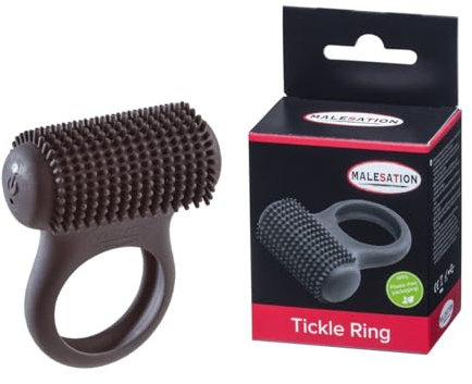 MALESATION schwarz Tickle Ring