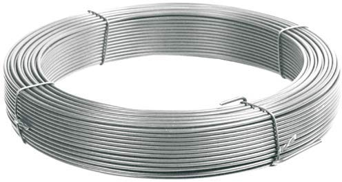 PEBSHOP Verzinkter Draht aus Spule Länge 100 m (Ø Draht 1,8 mm x Blatt)