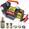 BOMBA DIESEL, BOMBA TRANSFERENCIA, BOMBA COMBUSTIBLE, BOMBA DE SUCCIÓN, BOMBA GASÓLEO Diesel STAR 160-4 BOMBA ELECTRICA, con arrollamiento de cobre, 2 piezas boquillas de latón