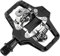 SixPack Racing Vertic Pedale Automatik MTB Erwachsene Unisex Stealth Black, Single