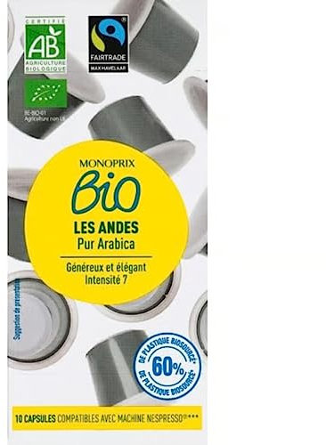 Monoprix Bio Capsules bio - Le paquet de 52g