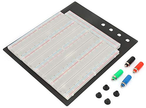 Jeanoko ZY-208 Breadboards-Kit für die Prüfung von Umweltstromkreisen 3220 Verbindungspunkte Lötfreie Prototyp-Leiterplatte für die lötfreie Prüfung elektronischer Schaltungen