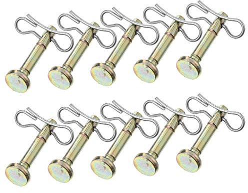 HEMOTON 10 Stück Scherbolzen und Metall Ersatz Scherstifte Kompatibel für MTD 714-04040 und 738-04124 Schneewerfer