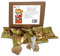 MiFan Fortuna Box - Galletas de la Fortuna Chinas, Mensajes Proféticos, Deseos en Español, Paquetes Variados, Sabor Vainilla (12 Piezas)