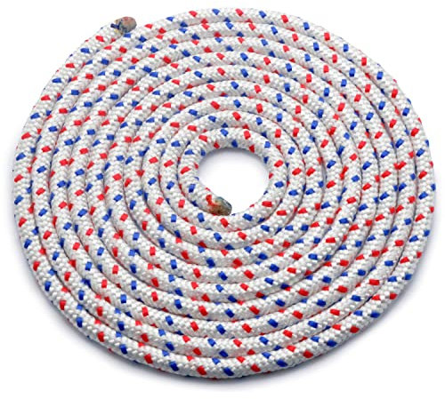 Easyboost Corde Lanceur Ø5mm pour Tondeuse Jardin Tronconneuse Débrousailleuse Souffleur Pocket Bike Cordelette Ficelle Cordon Démarreur Démarrage Longueur 2 mètres