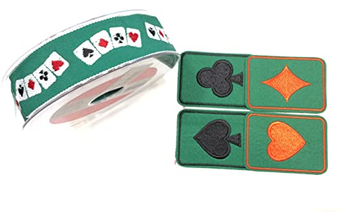 FILMODA Spieltisch-Set für Karten und GALLONE 2 10 m