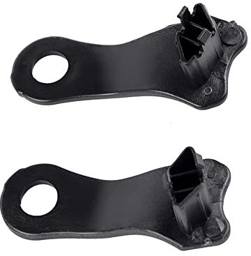 Riloer 1 Paar Scheinwerferträger Halterung (links & rechts) kompatibel mit BMW E60 E61 5er Limousine Touring 2004-2010, 63126949633, 63126949634