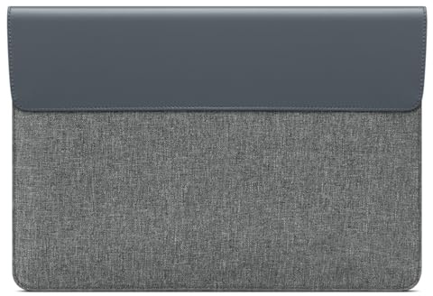 Lenovo 13/14-inch Laptop Sleeve (S100) - Ultra Thin Form-Fitting Protective Case with Accessories Pocket & Magnetic Closure, Compatible with MacBook Air, iPad & More