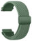 Wanme Gewebtes Nylon Uhrenarmbänder 20mm für Herren Damen, Nylon Elastische Uhrenarmband Schnellverschluss Armband, Neues Ersatzarmband mit Magnet Verstellbarer Anti Rutsch Schnalle, Grün
