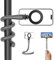TELESIN° Flexibler Magnetischer Affenschwanz Handy ständer, Tragbarer Magsafe Sicherheits ständer Selfie Stick für Einkaufen, Laufband, Kinderwagen, kompatibel mit iPhone/Android/Go Pro, usw (Gray)