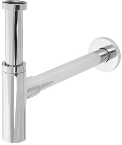 Welfenstein Designersiphon für Waschtische P-S52 Siphon Ablauf Abfluss