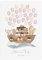 Gästeposter PERSONALISIERT mit Namen und Datum als Geschenk Taufe (Arche ROSA, DIN A4)