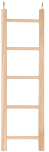 BESPORTBLE Vogelleiter Aus Holz Holzleiter Spielzeug Für Vogelkäfig Wellensittichleiter Und Papageien-Holzleiter Zum Klettern Spielen Und Trainieren Für Kleine Und Mittelgroße Vögel