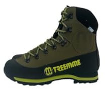 TREEMME Scarpone cod: 9517/1 - Made in Italy in Vera Pelle Scarpa da Montagna Colore : Marrone/Verde Salvia Taglia : 39
