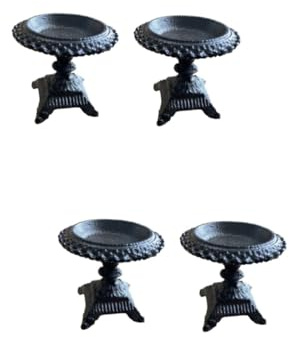 PHENOFICE 2stücke Vintage Aluguss Kerzenhalter Für Tischdekoration Retro Stil Für Zuhause Garten Büro Yoga Mehr Accessoire Für Stimmungsvolle Anlässe