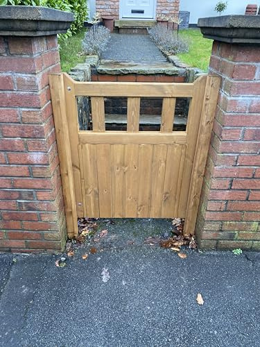 Cottage Style Wooden Garden Gate, 3ft x 3ft