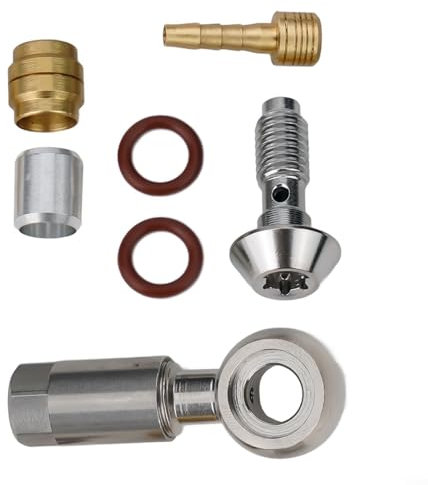 Accessoires de vélo Raccords de tuyaux hydrauliques avec design banjo Convient aux modèles de 4 à 8 (A)