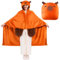 MeYuxg Capybara Decke mit Ärmeln und Kapuze, Kuscheldecke Personalisiert Capybara-Geschenk, Capybara Tragbare Decke, Flanell Sofadecke Kuscheldecke für Halloween, Karneval, Neujahr
