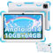 Semeakoko Kinder Tablet 10 Zoll, Kids Tablet Android 14 Octa-Core,10GB RAM + 64GB ROM(TF 1TB), Elterliche Kontrolle, Kinder Bildungs IWawa APP, mit Anti-Fall Schutzhülle, Geschenk für Kinder, Blau