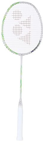 Yonex Astrox 100 Game Viktor Axelsen Special Edition unbesaitete Badmintonschläger 4U G5 (gräuliches Beige) | HM Graphit | Namd | Volume Cut Resin | Wolfram | Isometrisch | Hyper Slim Schaft | Black
