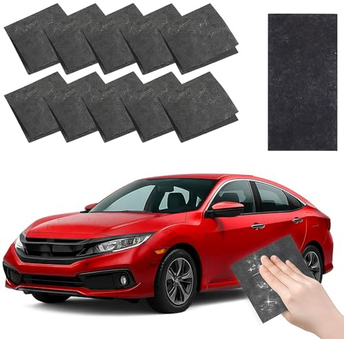 8pcs Nano Kratzerentferner Tücher für Auto Lackreparatur, Entfernt Leichte Kratzer, Schrammen & Swirls, Mit Polierfunktion für Lackpflege, Universell für alle Fahrzeugtypen