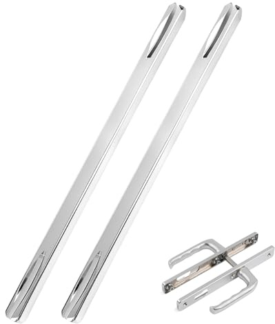 2 Pcs Türgriff Spindelstange 8mm x 160mm Vierkantstift für Drückerschlösser | Vierkant für Türgriff Spindelstange, Vierkantstift für Türklinken, Drückergarnitur Stift, Dreiriegel-Türschlösser, Silber