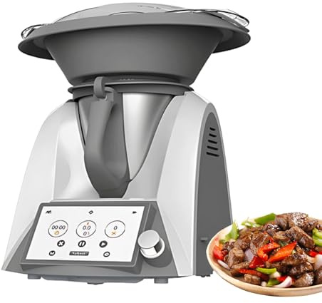 Versione Aggiornata Del 2026 Robot Da Cucina Intelligente Con Wifi E Ricette Guidate, Robot Cucina per Famiglie 3L, Motore 1500W, Touchscreen TFT 7” E Funzione Autopulente