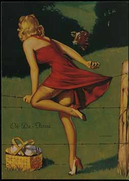 Gil Elvgren's Calendar Pinups 2 (1994 Trading Card #56)