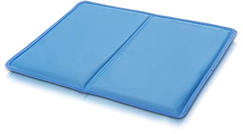 LIVIVO Cooling Gel Pillow – Reusable Foldable Gel Pad for Headache, Fever, Hot Flashes & Night Sweats – Sleep Cooling Mat for Better Rest, Migraine Relief & Heat Absorption – Non-Toxic, Ready to Use