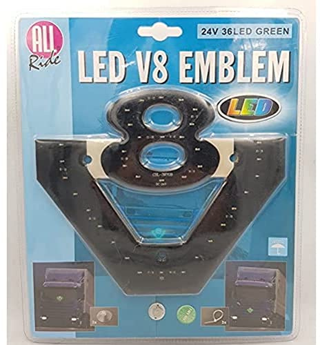 All Ride 37349 Logo LED LKW V, 8 Aufkleber