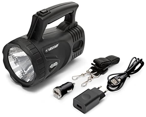 Velamp IR554LED Lampe Torche Portable Rechargeable LED 3W