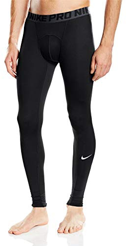 NIKE Herren Lange Unterhose Pro Cool, schwarz (Schwarz/Dunkelgrau/Weiß),L