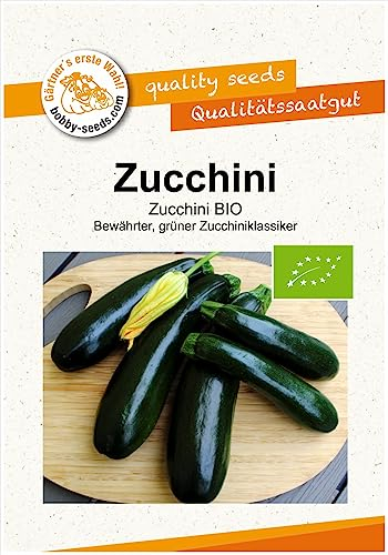 Zucchini BIO Kürbissamen von Bobby-Seeds Portion
