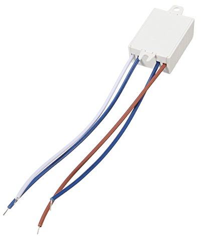 MASUNN AC 220V 50Hz Led Sonido Interruptor De Luz Sensor De Energía De Control De Voz De La Lámpara Sensor Acústico