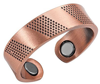 Kupferring mit Magneten - Stylinus-Modell