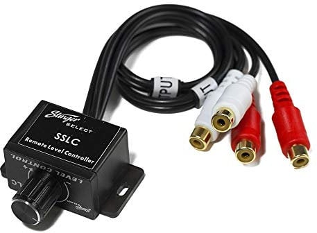 STINGER SELECT SSLC Lautstärke Regler Fernbedienung | Auto Volume Control Knop | exakte Feineinstellunn der Lautstärke oder des Bass