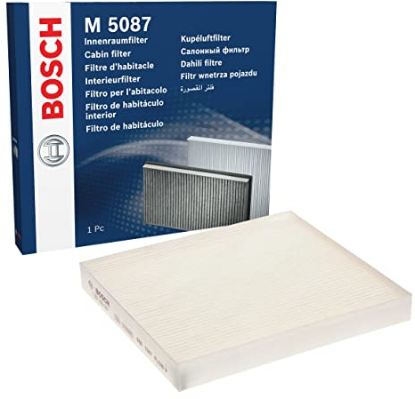 Bosch M5087 Standard Cabin Filter - Replacement Filter | Filters Pollen and Dust for Cleaner Air Inside the Vehicle